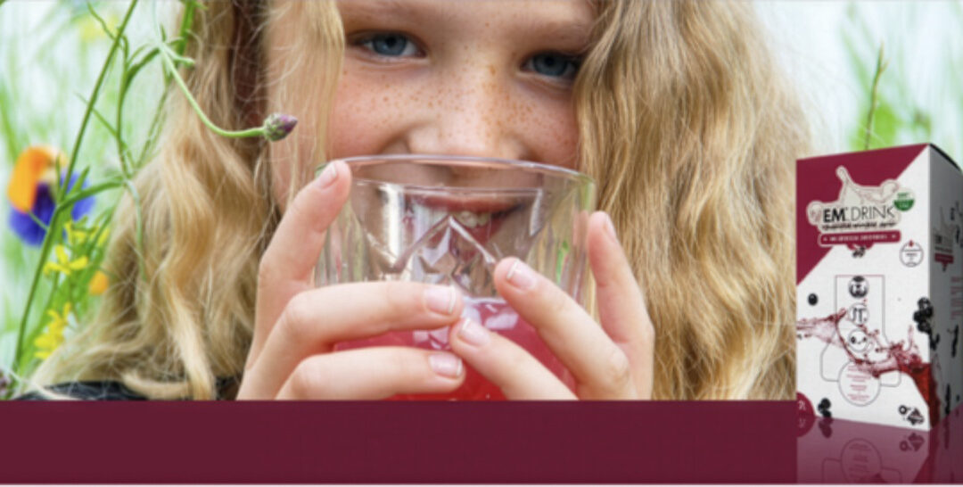 Boost je darmflora en weerstand met EM® Drink 🌱